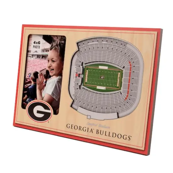 College Football 3D StadiumViews Picture Frame Georgia Bulldogs {1}