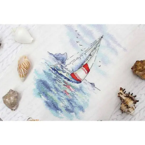 MP Studia Sea Regatta Cross Stitch Kit {7}
