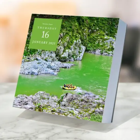 TF Publishing 2025 World Travel Daily Desktop Calendar {6}