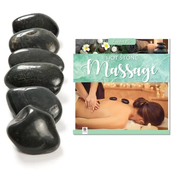 Hinkler Pamper Me Hot Stone Message Box Set {4}