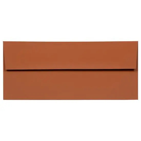 JAM Paper 8" x 11.5" Letter Paper & Envelopes #10 Business Stationery Set, 50ct. Dark Orange {5}