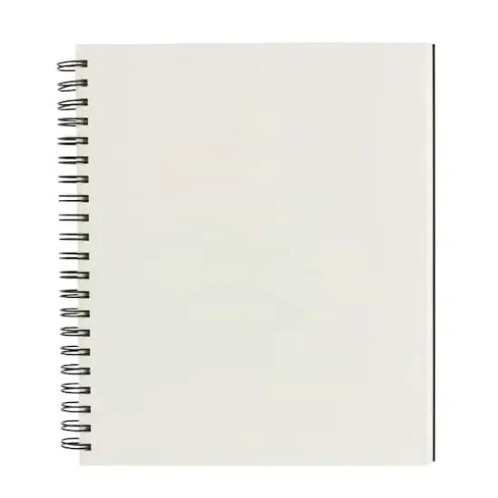 Black Hard Cover Watercolor Pad by Artist's Loft&trade;, 8.5" x 11" {4}