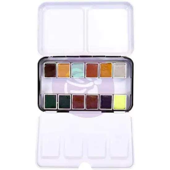 Prima&reg; Watercolor Confections Essence Watercolor Pans {3}