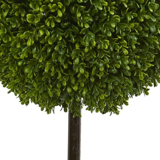 3ft. Boxwood Ball Topiary Tree in Oval Planter {3}