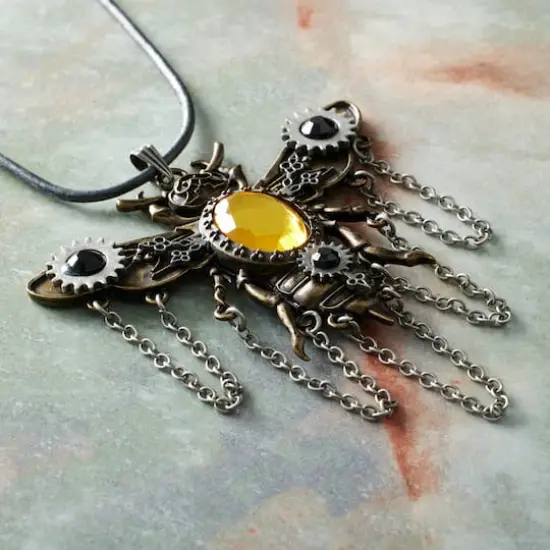 Found Objects Bee Pendant by Bead Landing&trade; {3}