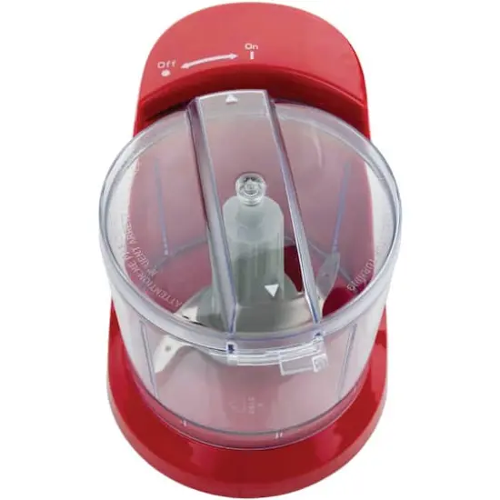 Brentwood Red 1.5 Cup Mini Food Chopper {1}