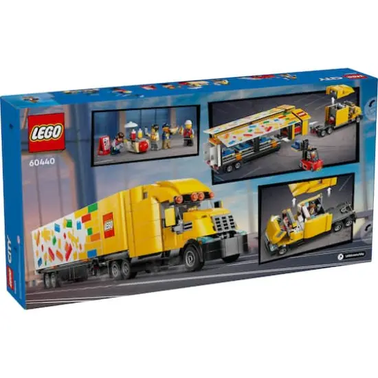 LEGO&reg; City Yellow Delivery Truck Toy 60440 {4}