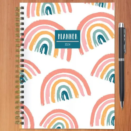 TF Publishing 2024 Fresh Rainbow Medium Weekly Monthly Planner {7}