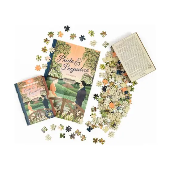 Jane Austen's Pride & Prejudice Double-Sided Jigsaw Puzzle: 252 Pcs {3}