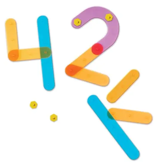 Learning Resources Number Construction Activity Set {4}