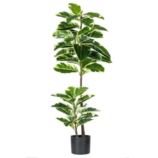 4ft. Potted Artificial Dumb Cane Tree {1}