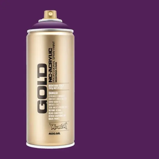 Montana&trade; Gold Acrylic Professional Spray Paint G4240 Lakers {4}