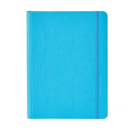 Fabriano&reg; EcoQua Plus A5 Lined Hidden Spiral-Bound Notebook Turquoise {5}