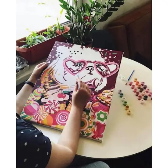 Crafting Spark Painting By Numbers Kit Celebration Sweet Eater {4}