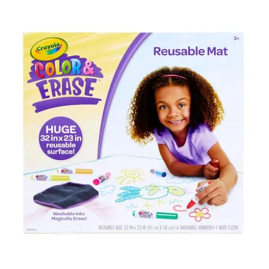 Crayola&reg; Color & Erase Reusable Mat {3}