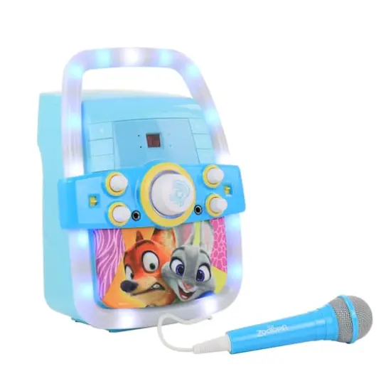 Zootopia Flashing Light Karaoke Machine {1}