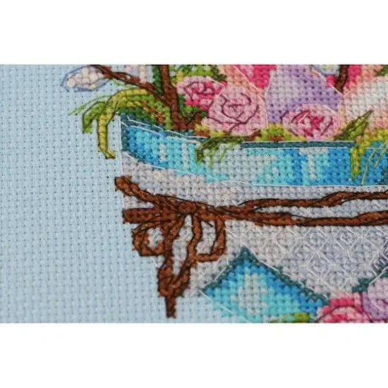 Abris Art Easter Bunny Cross-Stitch Kit {5}