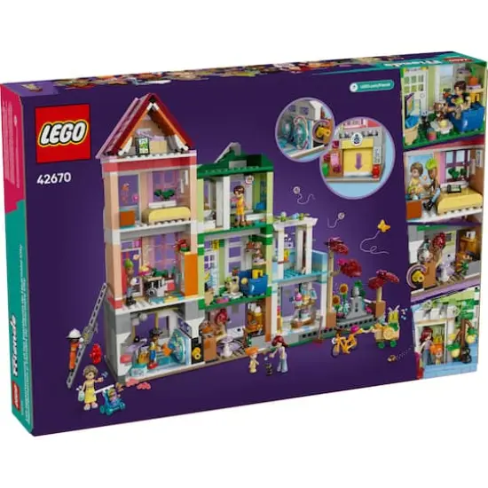 LEGO&reg; Friends Heartlake City Apartments and Stores Model Kit 42670 {4}