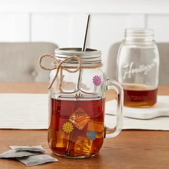 Quart Mason Jar Mug with Lid by Ashland&reg; {3}