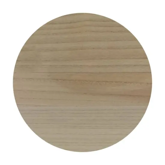 12" Circle Plaque by Make&reg; Market, 2ct. Natural {1}