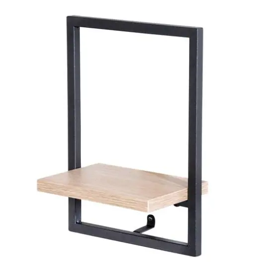 Honey Can Do 11" Vertical Floating Wall Shelf {1}