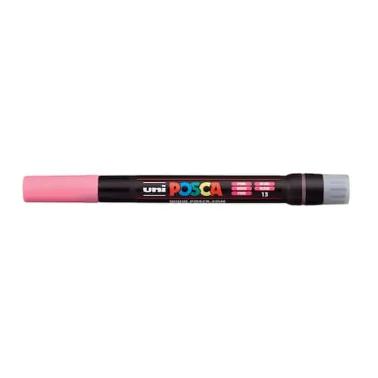 Uni POSCA PCF-350 Brush Tip Paint Marker Pink {1}