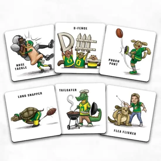 College Team Licensed Memory Match Game Oregon Ducks {5}