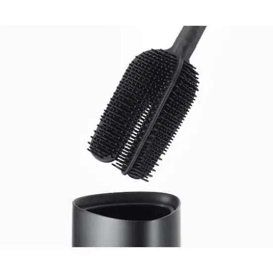 Joseph Joseph Flex 360 Advanced Toilet Brush with Matt Black Finish {4}