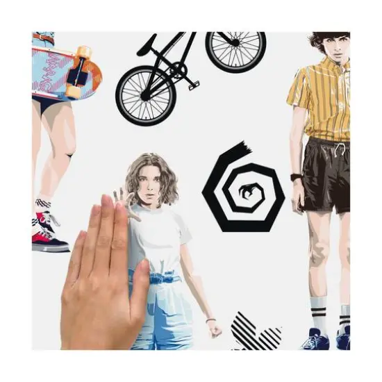 RoomMates Stranger Things Peel & Stick Wall Decals {6}