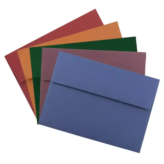 JAM Paper A7 Colorful Premium Invitation Envelopes, 125ct. {1}