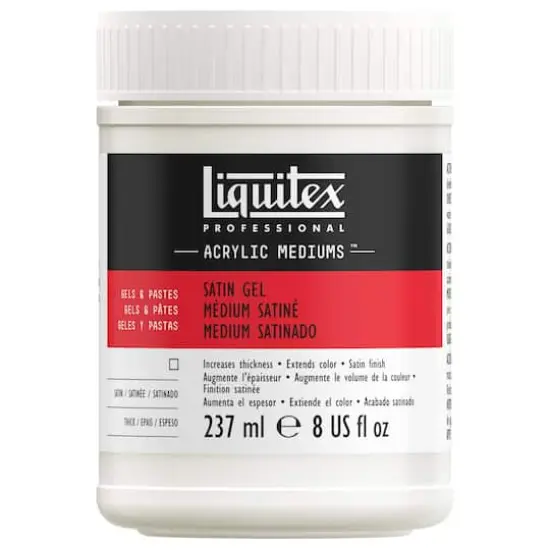 Liquitex&reg; Professional Acrylic Mediums&trade; Satin Gel {1}