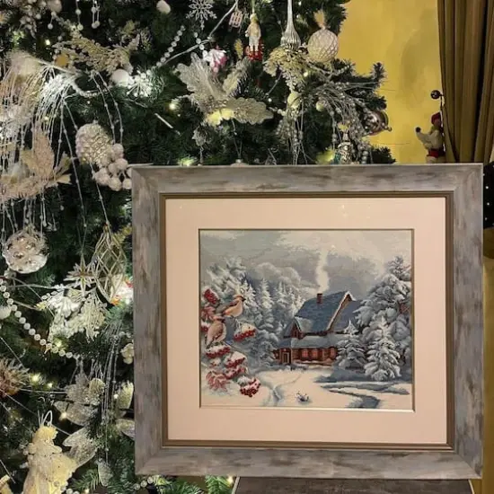 Charivna Mit Cross Stitch Kit Frosty Evening {5}