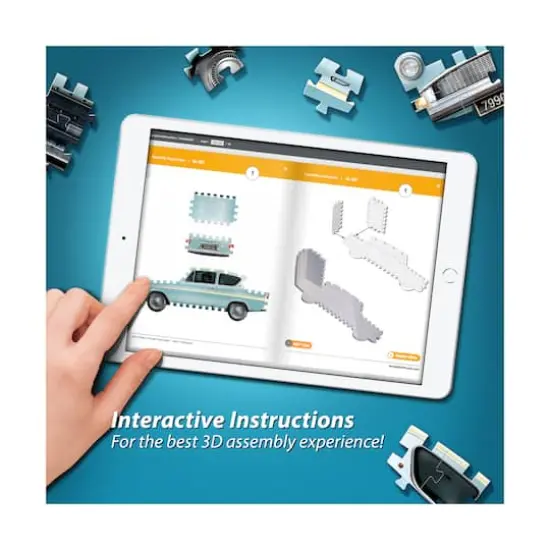 Harry Potter Collection - Flying Ford Anglia Mini 3D Puzzle: 130 Pcs {10}