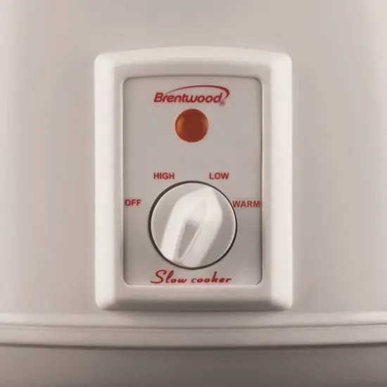 Brentwood 8qt. White Slow Cooker {6}