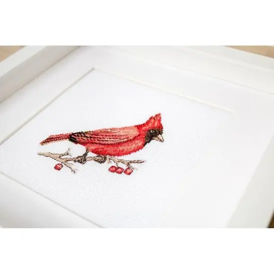 Luca-s Cardinal Counted Cross Stitch Kit {3}