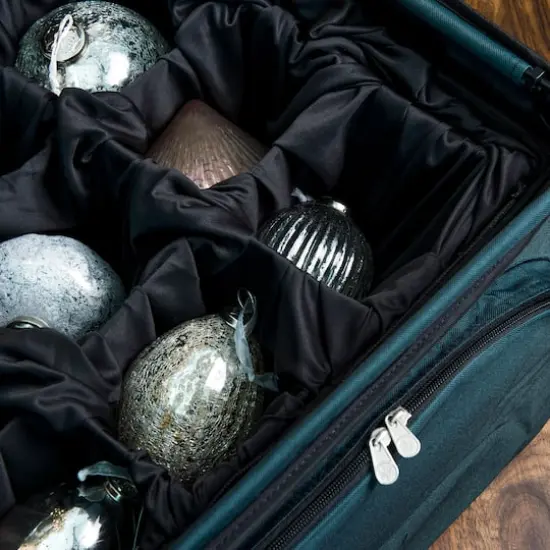 TreeKeeper Christmas Ornament Storage Box with Adjustable Dividers {11}