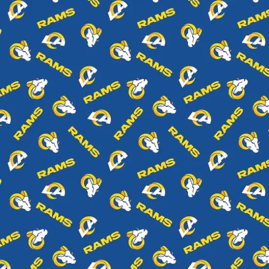 NFL Los Angeles Rams Cotton Fabric {1}