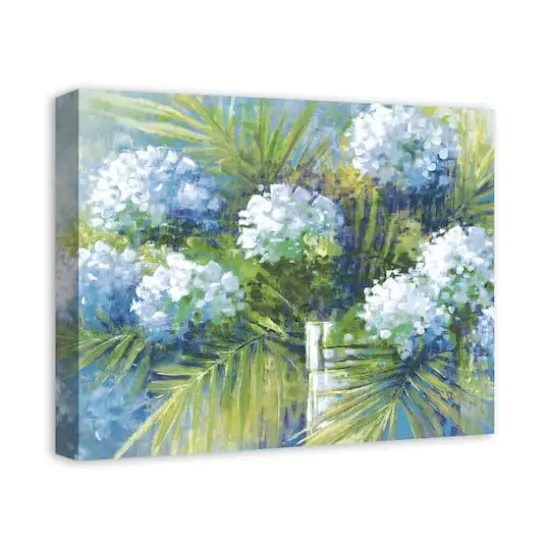 Blue Lilacs 20" x 16" Canvas Wall Art {3}