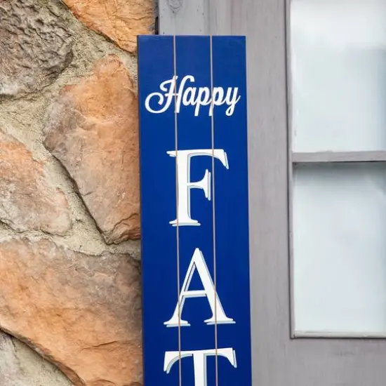 Glitzhome&reg; 5ft. Blue Father's Day Porch Sign {5}