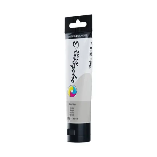 Daler-Rowney&reg; Original System 3 Acrylic Paint, 59mL 078 Warm Grey {5}