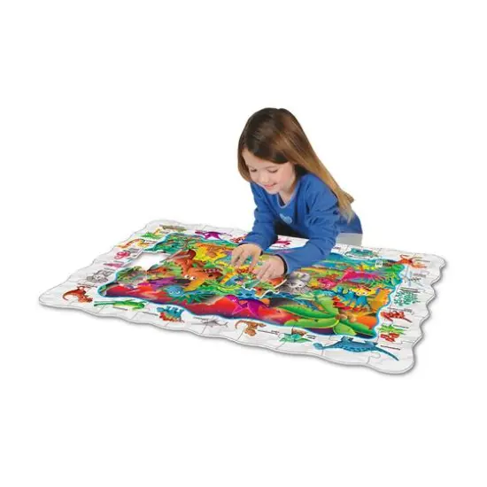 Puzzle Doubles! - Find It! Dino: 50 Pcs {6}