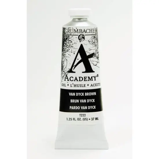 Grumbacher&reg; Academy&reg; Oil Color, 37mL Van Dyke Brown {1}