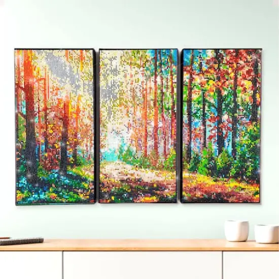 ArtSkills® Brilliant Art Forest Stretched Canvas Diamond Painting Kit {4}