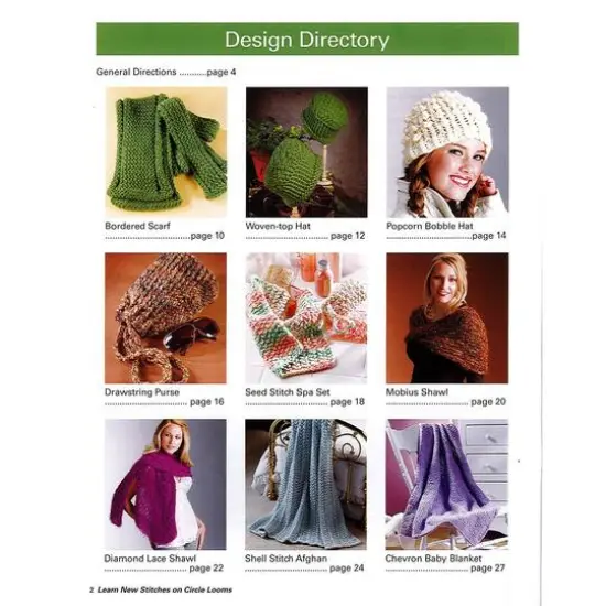 Annie's Learn New Stitches On Circle Looms Book {4}