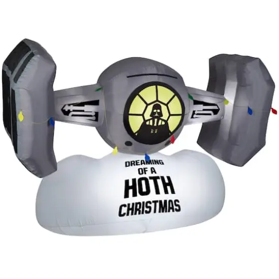 6ft. Airblown&reg; Inflatable TIE Fighter with Darth Vader {1}