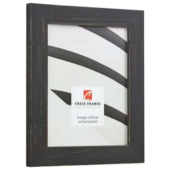 Craig Frames Jasper Charcoal Black Picture Frame {4}