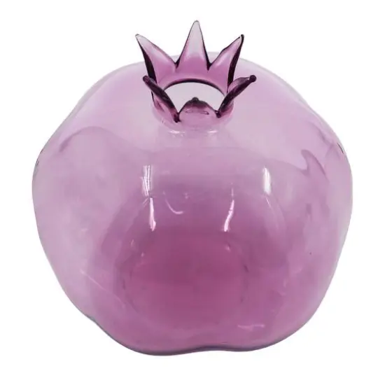 4.5" Glass Pomegranate Tabletop D&eacute;cor by Ashland&reg;Pink {3}