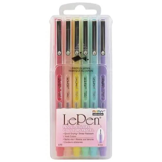 Marvy&reg; Uchida LePen&reg; Pastel Pen Set {1}