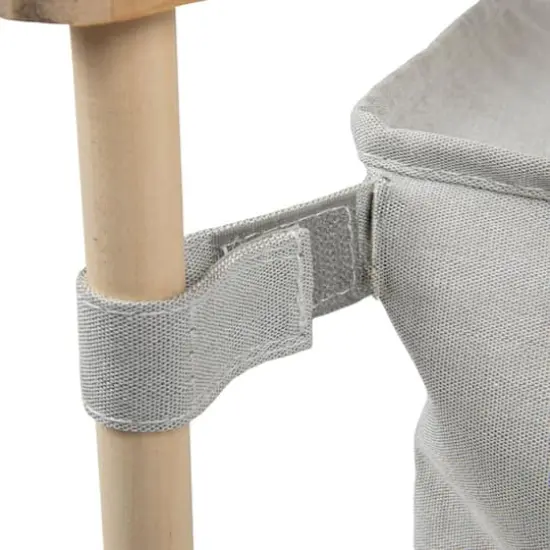 Household Essentials X-Frame Laundry Hamper Gray {9}