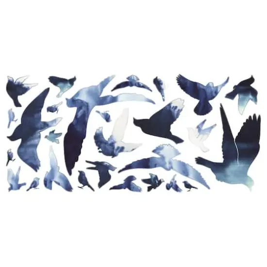 RoomMates Birds in Flight Peel & Stick Giant Wall Decals {1}